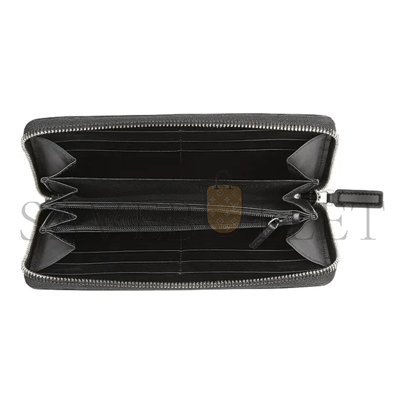 GUCCI GG SUPREME ROUND ZIPPER LONG WALLET 408831 (19*10*2.5cm)